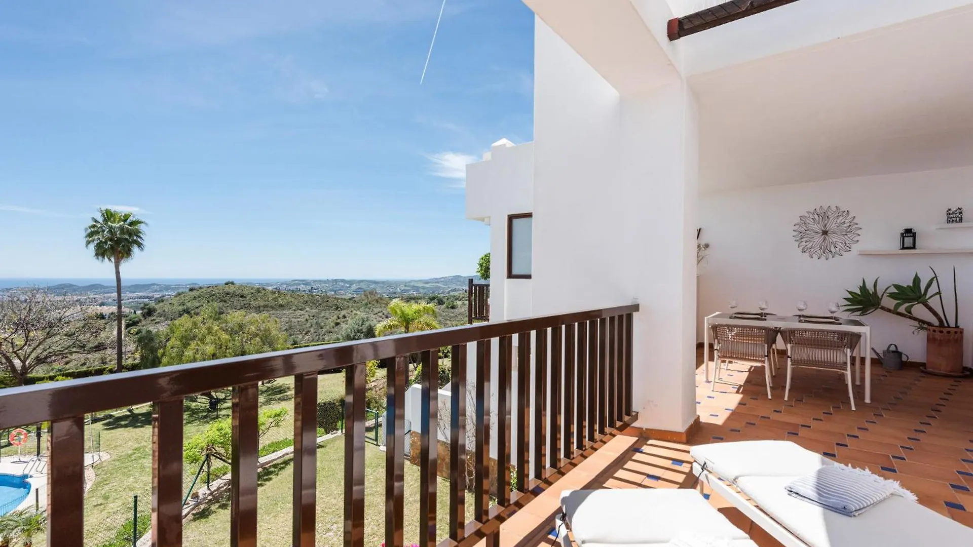 Incredible Apartment With Sea Views And Balcony Mijas Spain